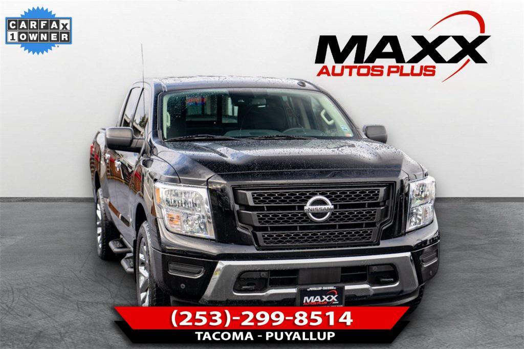 used 2021 Nissan Titan car, priced at $26,987