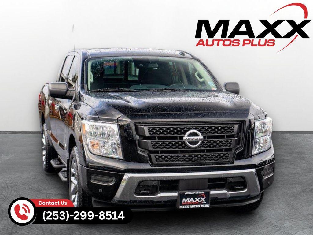 used 2021 Nissan Titan car, priced at $26,297