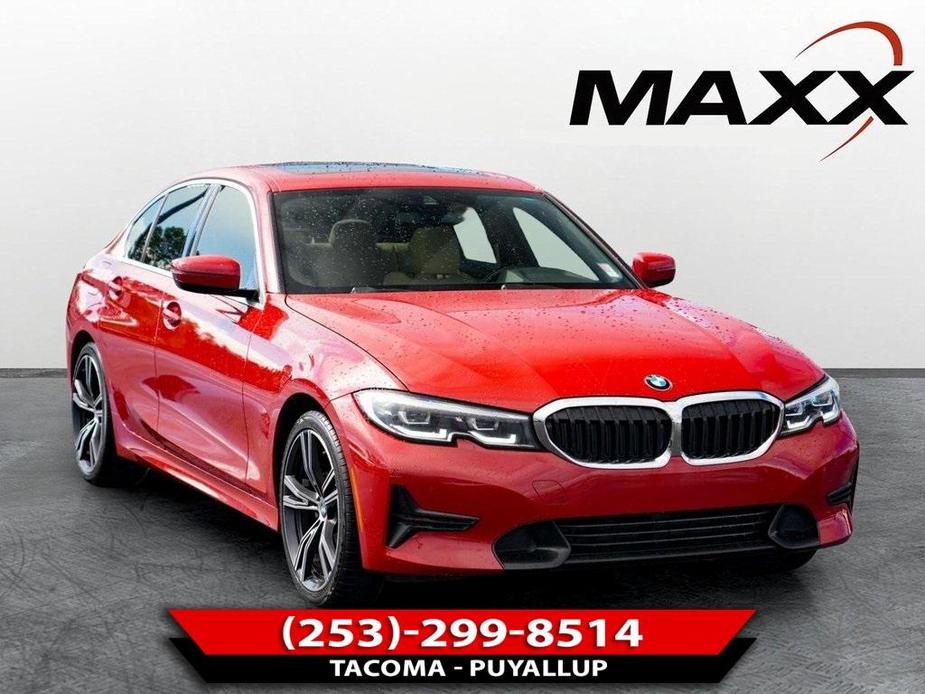 used 2021 BMW 330 car, priced at $29,998