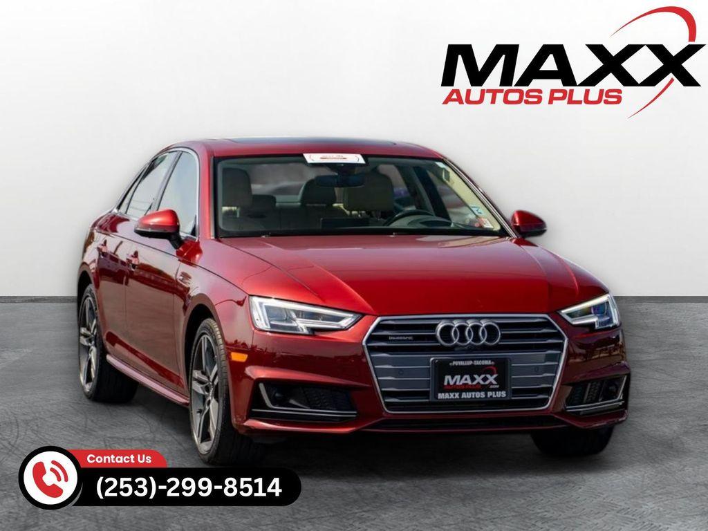 used 2018 Audi A4 car, priced at $23,697