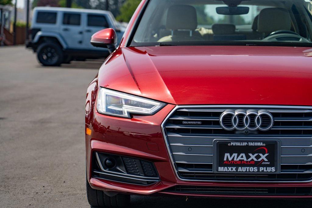 used 2018 Audi A4 car, priced at $28,497