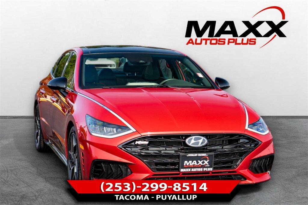 used 2022 Hyundai Sonata car, priced at $23,697