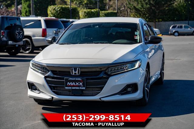 used 2021 Honda Accord car, priced at $25,491