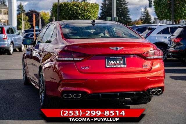 used 2019 Genesis G80 car, priced at $30,888