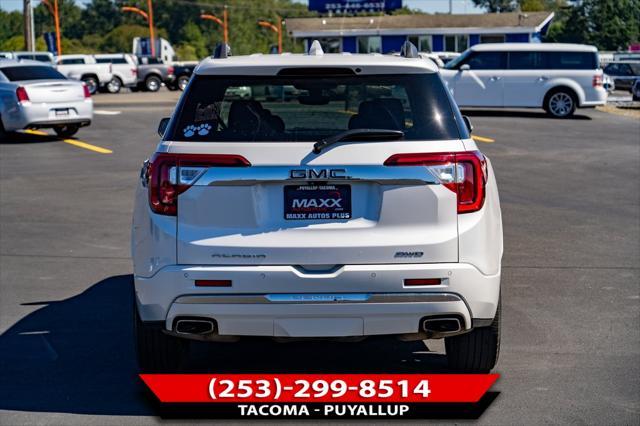 used 2022 GMC Acadia car, priced at $36,998