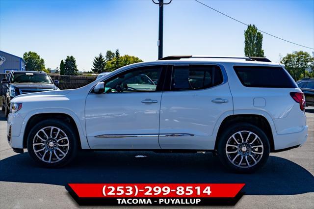 used 2022 GMC Acadia car, priced at $36,998