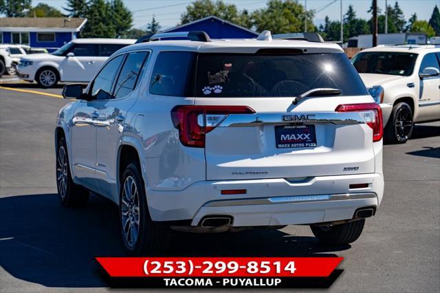 used 2022 GMC Acadia car, priced at $36,998