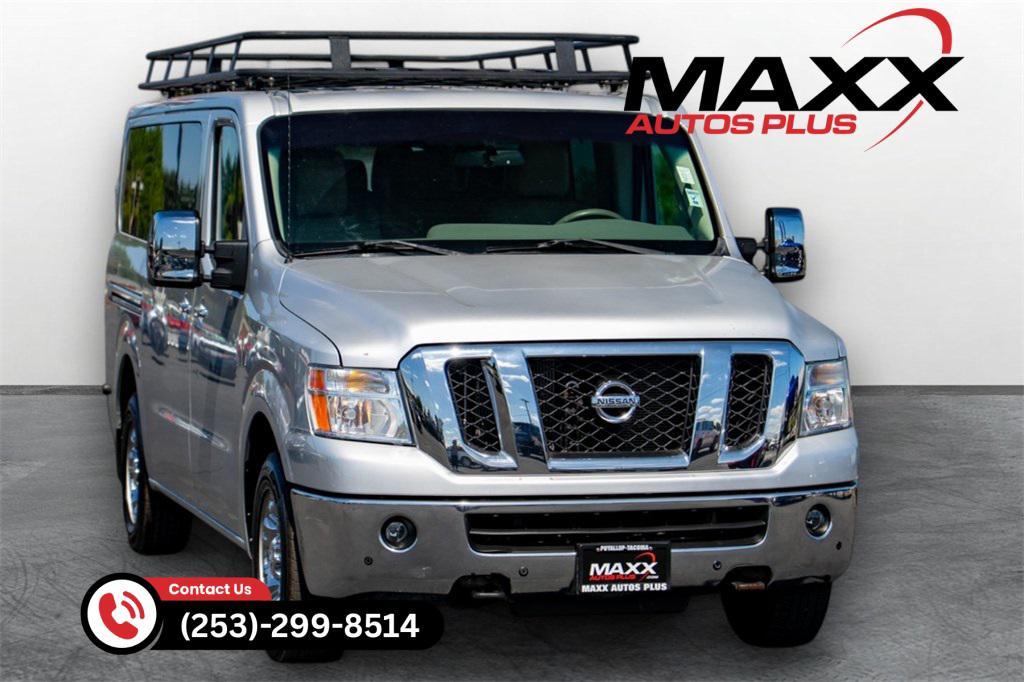 used 2015 Nissan NV Passenger NV3500 HD car, priced at $21,497