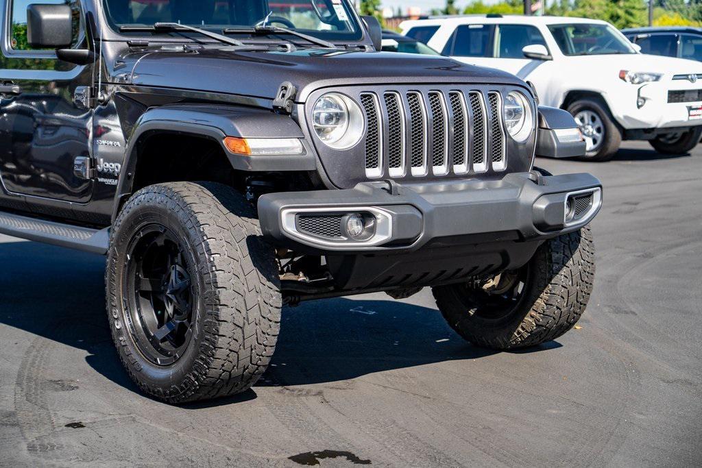 used 2018 Jeep Wrangler Unlimited car, priced at $28,987