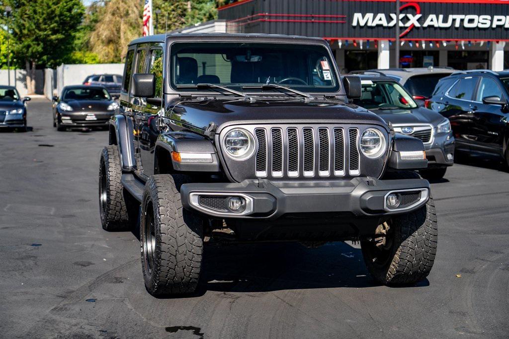 used 2018 Jeep Wrangler Unlimited car, priced at $28,987
