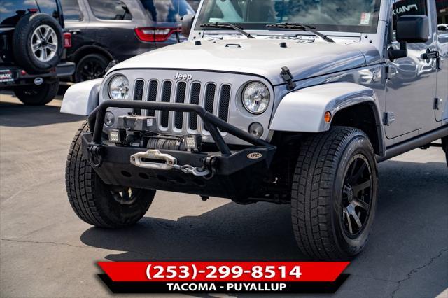 used 2016 Jeep Wrangler Unlimited car, priced at $24,991