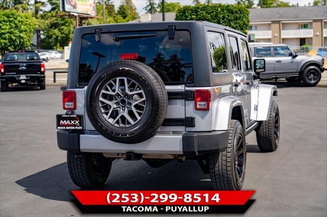 used 2016 Jeep Wrangler Unlimited car, priced at $24,991