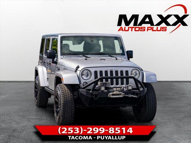 used 2016 Jeep Wrangler Unlimited car, priced at $23,997