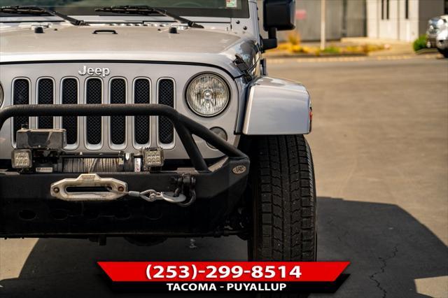 used 2016 Jeep Wrangler Unlimited car, priced at $24,991