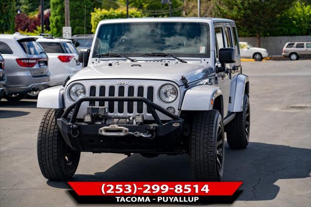 used 2016 Jeep Wrangler Unlimited car, priced at $24,991