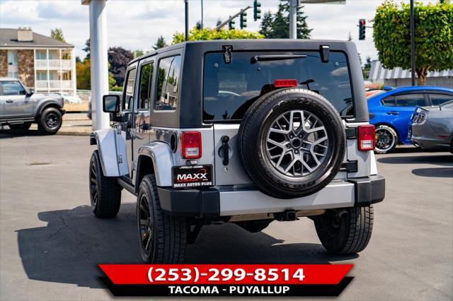 used 2016 Jeep Wrangler Unlimited car, priced at $24,991