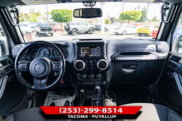 used 2016 Jeep Wrangler Unlimited car, priced at $24,991