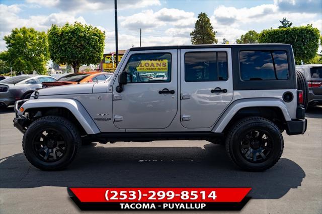 used 2016 Jeep Wrangler Unlimited car, priced at $24,991