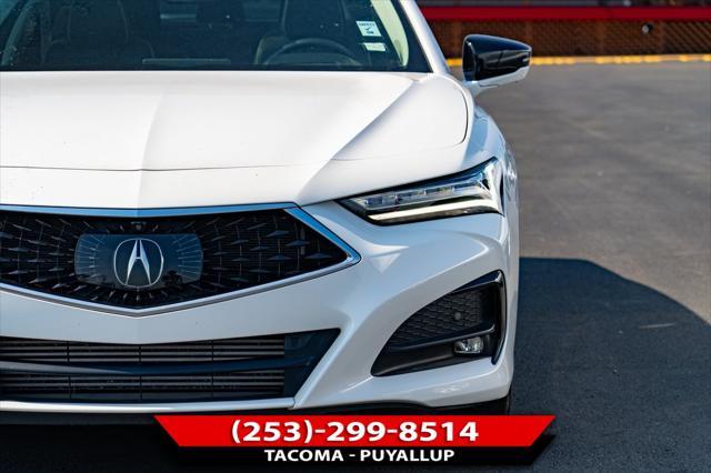 used 2021 Acura TLX car, priced at $33,991