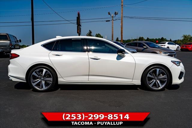 used 2021 Acura TLX car, priced at $33,991