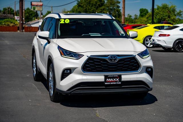 used 2020 Toyota Highlander car, priced at $33,987