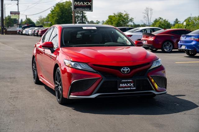 used 2021 Toyota Camry car, priced at $29,497