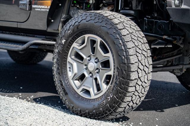 used 2017 Jeep Wrangler Unlimited car, priced at $23,987