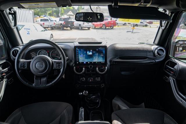 used 2017 Jeep Wrangler Unlimited car, priced at $23,987