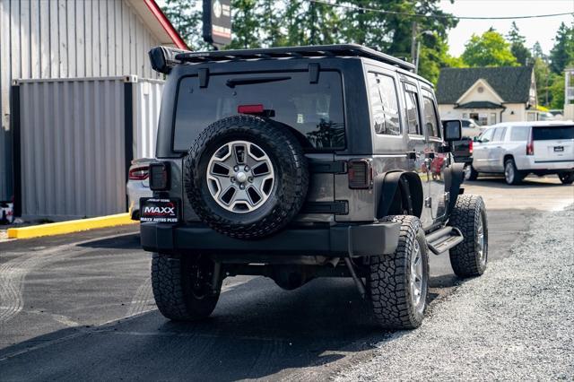 used 2017 Jeep Wrangler Unlimited car, priced at $23,987