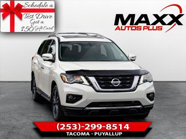 used 2020 Nissan Pathfinder car, priced at $20,987