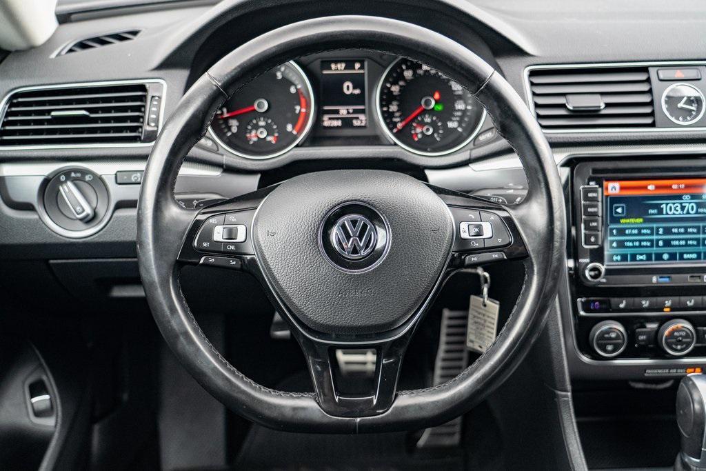 used 2017 Volkswagen Passat car, priced at $14,987