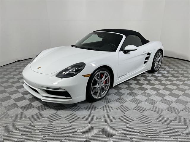 used 2022 Porsche 718 Boxster car, priced at $86,376
