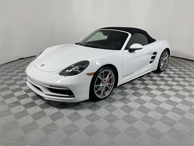 used 2022 Porsche 718 Boxster car, priced at $81,896