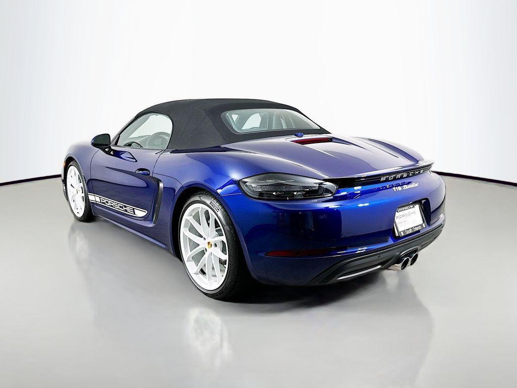 new 2025 Porsche 718 Boxster car, priced at $102,917