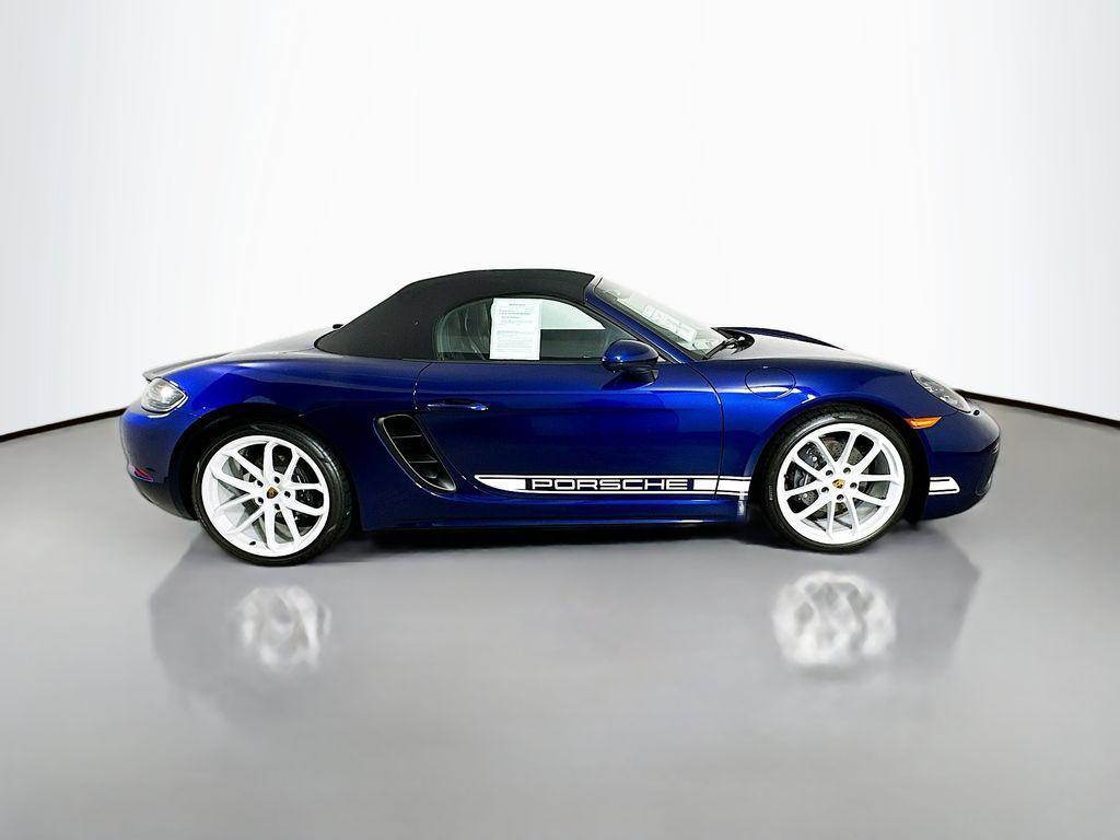 new 2025 Porsche 718 Boxster car, priced at $102,917