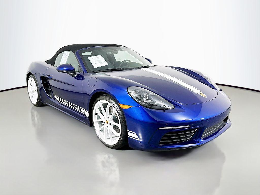 new 2025 Porsche 718 Boxster car, priced at $102,917