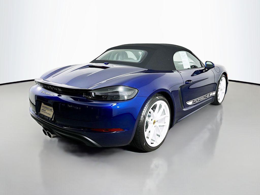 new 2025 Porsche 718 Boxster car, priced at $102,917