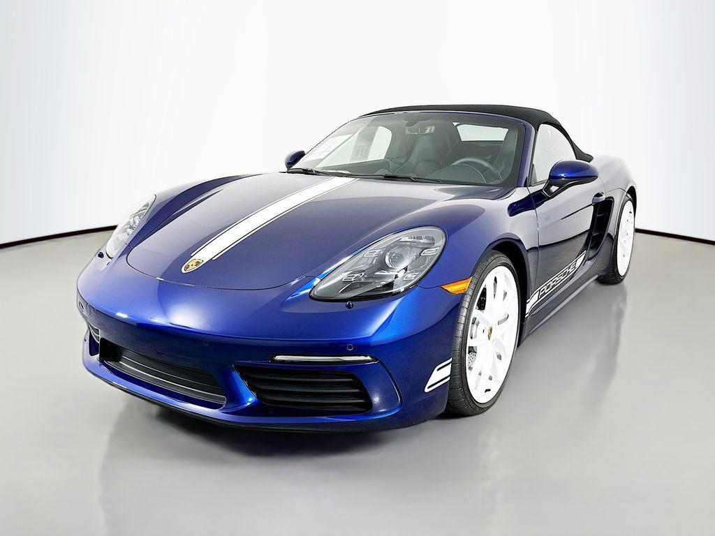 new 2025 Porsche 718 Boxster car, priced at $102,917