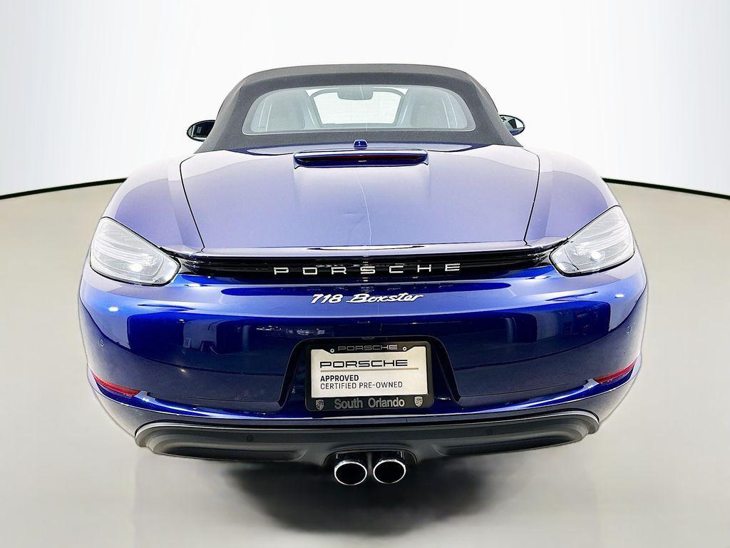 new 2025 Porsche 718 Boxster car, priced at $102,917