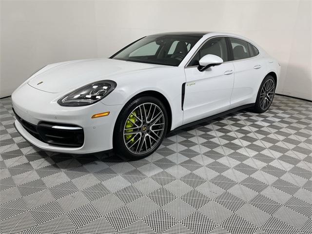 used 2023 Porsche Panamera e-Hybrid car, priced at $122,315