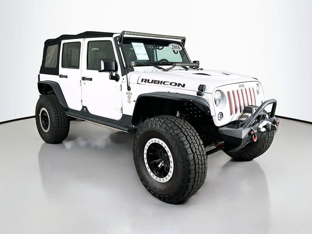 used 2016 Jeep Wrangler Unlimited car, priced at $17,995