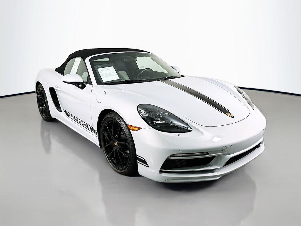 new 2024 Porsche 718 Boxster car, priced at $97,995
