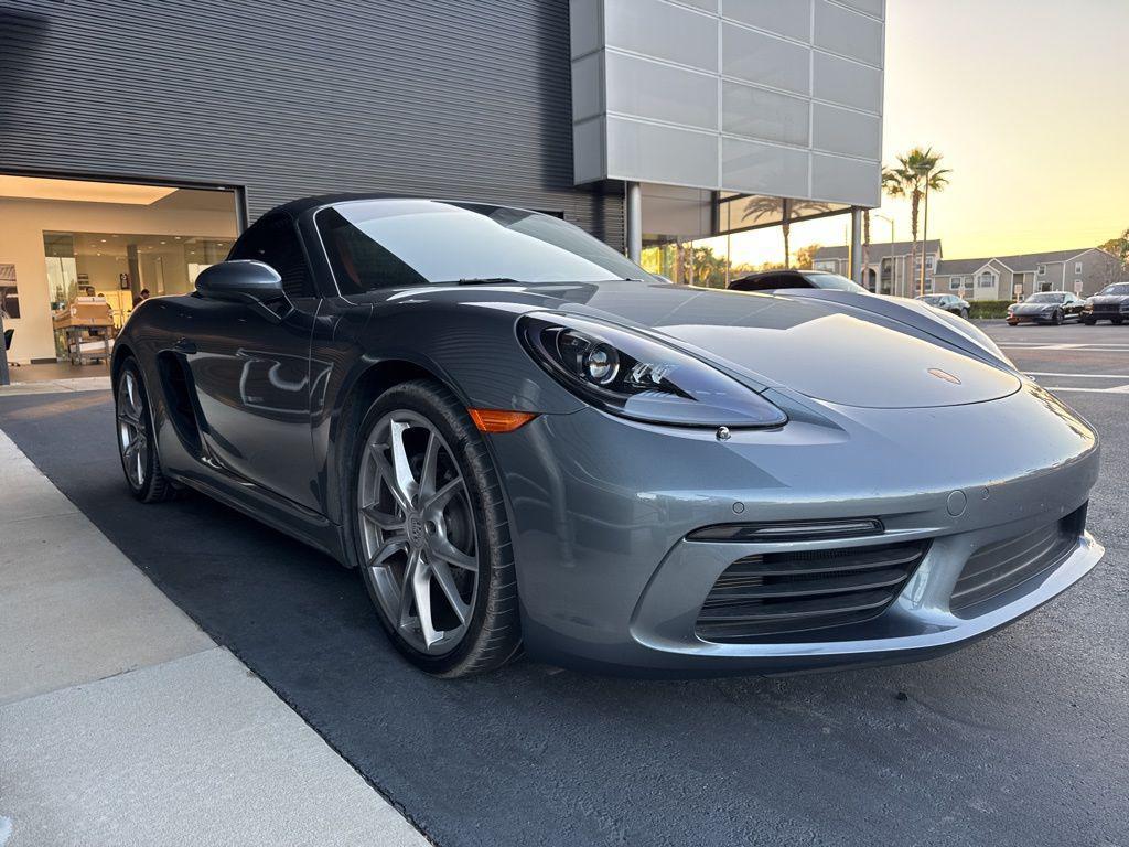 used 2025 Porsche 718 Boxster car, priced at $88,995