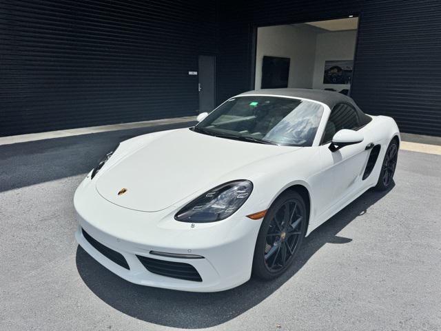 used 2021 Porsche 718 Boxster car, priced at $62,000