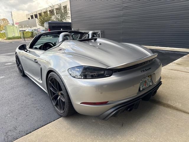 used 2021 Porsche 718 Spyder car, priced at $123,995