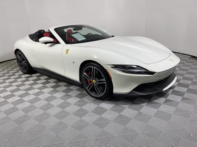 used 2024 Ferrari Roma Spider car, priced at $365,495