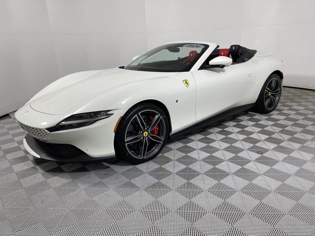 used 2024 Ferrari Roma Spider car, priced at $365,495