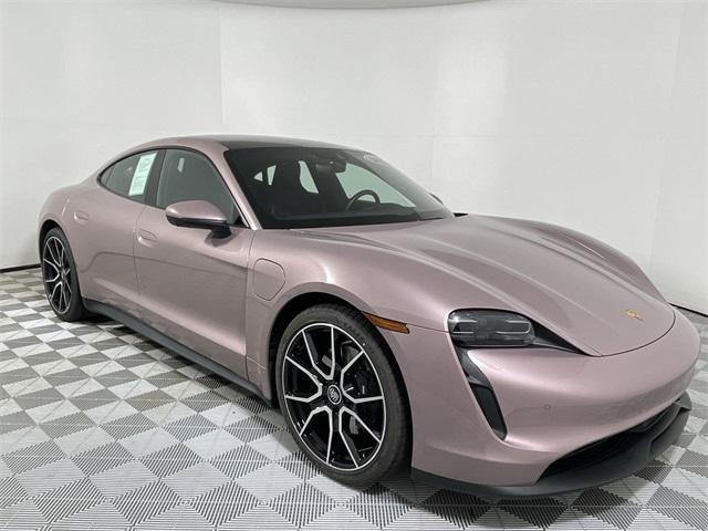 used 2022 Porsche Taycan car, priced at $67,999