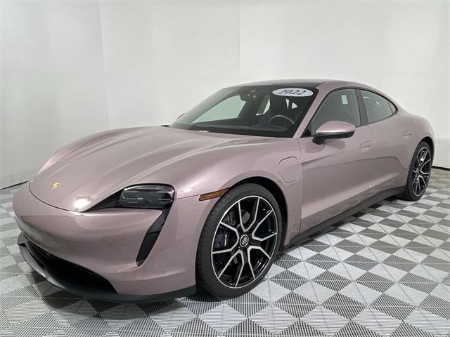 used 2022 Porsche Taycan car, priced at $67,999