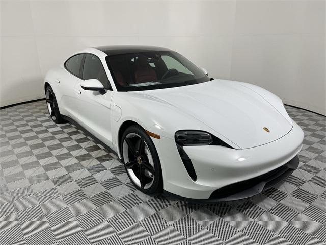 used 2024 Porsche Taycan car, priced at $117,960